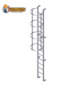 Aluminium Cat Ladder with Cage