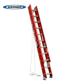 Fiberglass Three Section Extension Ladder D6200-3 Series