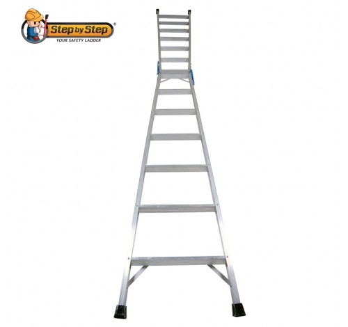 Can act as an extension ladder