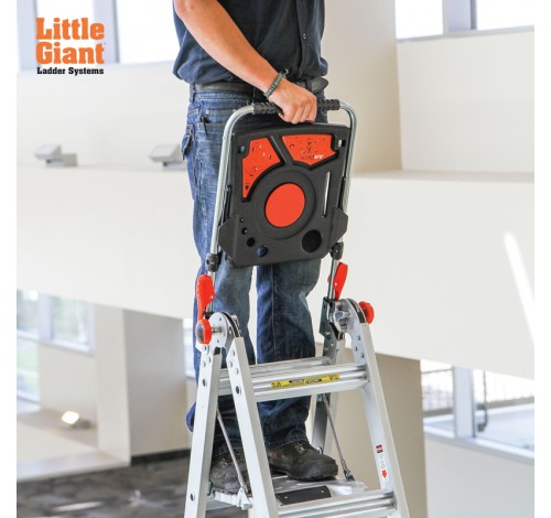 Comes with handrail as support