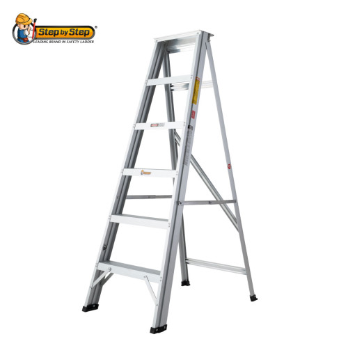 Aluminium Single-Sided-A-Shape Step Ladder