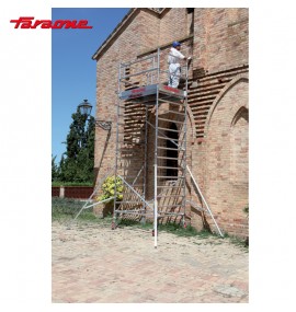 Top System Single Scaffold Tower Composition